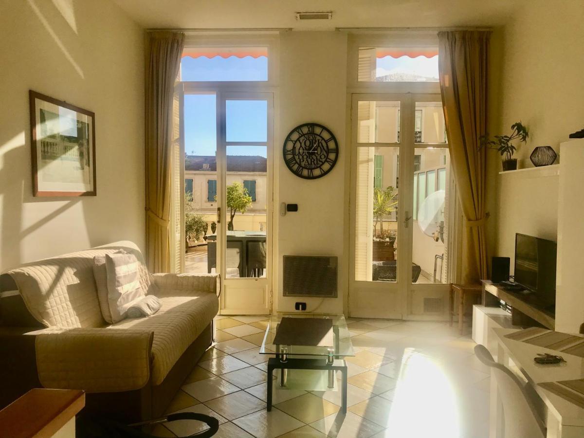 Appartement Terrasse Dans Palace Belle Epoque Menton Exterior foto