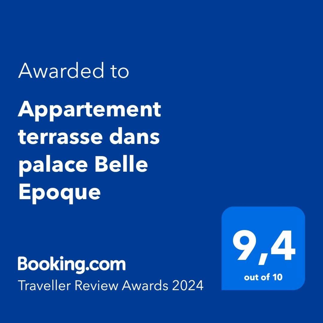 Appartement Terrasse Dans Palace Belle Epoque Menton Exterior foto